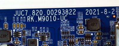 MAIN ORIGINAL PARA TV ONN ROKU 4K UHD HDR / NUMERO DE PARTE JUC7.820.00293822 / RK.M9010-UC / 18134210034 / 2E08922C0 / 950131433N / PANEL C550Y20-G5 / DISPLAY HV550QUB-F70 / MODELO 100012586 55" - Imagen 5