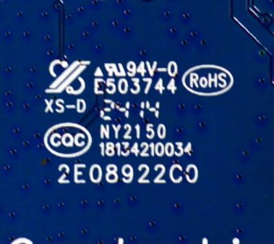 MAIN ORIGINAL NUEVA PARA TV DAEWOO 4K UHD HDR ROKU TV / NUMERO DE PARTE JUC7.820.00293822 / RK.M9010-UC / MBA-RKM9010-UC-B0002 / 18134210034 / 2E08922C0 / MODELO DAW70UR - Imagen 2