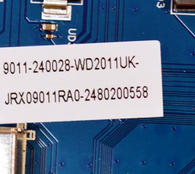 MAIN ORIGINAL PARA TV DAEWOO 4K UHD HDR ROKU TV / NUMERO DE PARTE 9011-240028-WD2011UK / CVR964_QH / 7.TR964QH11000.0A0 / JRX09011RA / 2480200558 / MODELO DAW70UR - Imagen 2