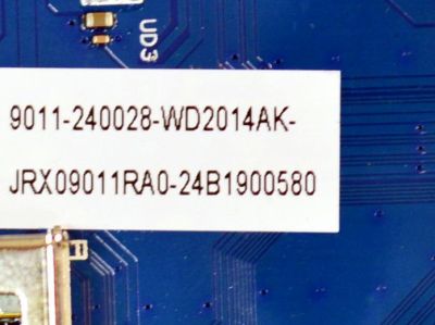 MAIN ORIGINAL PARA TV JVC 4K UHD HDR ROKU TV / NUMERO DE PARTE 9011-240028-WD2014AK / CVR964_QH / 7.TR964QH11000.0A0 / JRX09011RA0 / 24B1900580 / MODELO SI55UR - Imagen 4