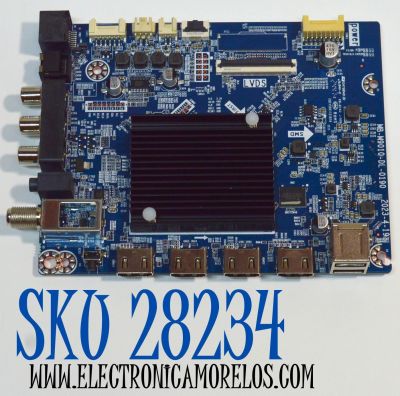 MAIN ORIGINAL PARA TV ATVIO FULL HD ROKU TV / NUMERO DE PARTE MB-M9010-DL-0190 / MBA-RKM9010-UC-TC / CQC150G1121816 / MODELO ATV-60URF