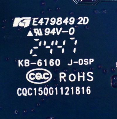 MAIN ORIGINAL PARA TV ATVIO FULL HD ROKU TV / NUMERO DE PARTE MB-M9010-DL-0190 / MBA-RKM9010-UC-TC / CQC150G1121816 / MODELO ATV-60URF - Imagen 4