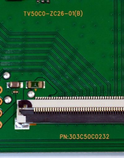 T-CON ORIGINAL PARA TV ONN / NUMERO DE PARTE 513C50C0M22 / TV50C0-ZC26-01(B) / 303C50C0232 / M22/6287-01758 / 2130006453 / E022M726-A2 / PANEL V430DJ1-Q01 D2 / DISPLAY V430DJ1-Q01 REV.D2 / MODELO 100012584 43" - Imagen 4