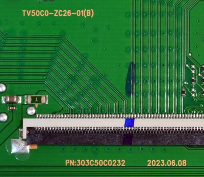 T-CON ORIGINAL PARA TV VIZIO / NUMERO DE PARTE 513C50C0M02 / TV50C0-ZC26-01(B) / 303C50C0232 / M02/5183-02458 / 2010140616 / DISPLAY V500DJ7-QE1 REV.D5 / MODELO V4K50M-0810 / V4K50M-0810 LMC1T8PA - Imagen 2