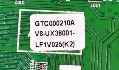 MAIN FUENTE COMBO ORIGINAL PARA TV TCL HD ROKU TV / NUMERO DE PARTE GTC000210A / 40-UX38M0-MAD2HG / UX38M0 / V8-UX38001-LF1V025(K2) / PANEL LVW320CS0T E217 / DISPLAY ST3151A05-8 VER.2.1 / MODELO 32S3800 - Imagen 5