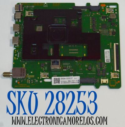 MAIN ORIGINAL PARA TV SAMSUNG / NUMERO DE PARTE BN94-00083T / BN41-02852C / BN41-02852 / BN41-02852C-000 / BYBH2142 / BGRE0201705A / BN97-00058C / BN9400083T / PANEL CY-BT075HGEV8H / DISPLAY HV750QUB-F9B / MODELO UN75TU7000FXZA / UN75TU7000FXZA BE11