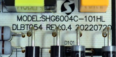 FUENTE DE PODER ORIGINAL PARA TV PHILIPS / NUMERO DE PARTE 81-PBE152-H165002 / SHG6004C20-101HLB / SHG6004C-101HL / DLBT054 / CQC14134113193 / PANEL LVU550CSDX E1006 / T8-55D6171-LPFY008 / DISPLAY ST5461D12-6 VER.2.2 / MODELO 55PUL7973/F7 - Imagen 3