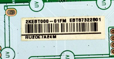 MAIN ORIGINAL PARA TV LG 4K UHD HDR SMART TV / NUMERO DE PARTE EBT67322801 / EAX69803404 / EAX69803404(1.0) / 67322801 / PANEL AC770AQL / MODELO OLED77B2AUA - Imagen 4
