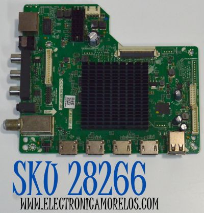 MAIN ORIGINAL PARA TV ONN ROKU 4K UHD HDR / NUMERO DE PARTE T.MS180.81 / CH_C.RK.M1801-UC / 85026936N20172-CH / U21030790-0A00470 / DISPLAY CC500PV5D VER.02 / MODELO 100012585 50"