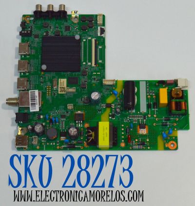 MAIN FUENTE  ORIGINAL PARA TV ONN ROKU / NUMERO DE PARTE 515CT9501M22 / AMT9501-ZC01-01 / M22/5589-04045 / 2010147373 / M24187-MT / DISPLAY T320XVN02.H / MODELO 100012589 32"