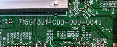 MAIN FUENTE COMBO ORIGINAL PARA TV ONN ROKU / NUMERO DE PARTE XPCC02K002 / 715GF321-C0B-000-004I / (X)XPCC02K002010X / T25053-TX / PANEL TPT320WH-J9Q02.N / DISPLAY V320BJ9-Q02 REV.C1 / MODELO 100012589 32" - Imagen 4