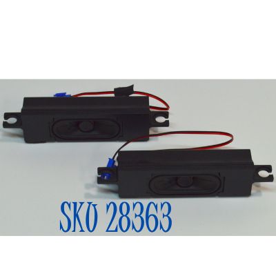 KIT DE BOCINAS ORIGINAL PARA TV TCL 2 PIEZAS / NUMERO DE PARTE TASSJ / ROHS / MODELO L32E5390A / L32E5020E