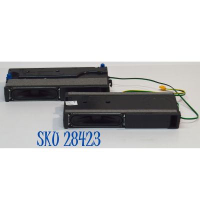 KIT DE BOCINAS ORIGINAL PARA TV SAMSUNG 2 PIEZAS / NUMERO DE PARTE BN96-45632Y / BN9645632Y / NH-1017D / E115797 / C12B20SM0001 / MODELO UN43T5300AFXZX