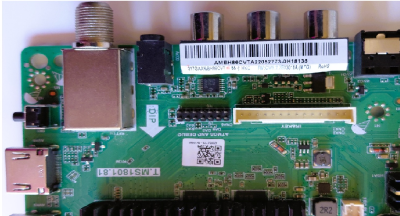 MAIN ORIGINAL PARA TV ONN ROKU SMART TV HDR /NUMERO DE PARTE: 317GAAMBH86CVT / T.MS1801.81 PANEL: TPT550WR-GT051.H REV:S2F DISPLAY PT550GT05-1 Ver.2.0  PANEL ROHS MARCA ONN MODELO: 100012586 - Imagen 2