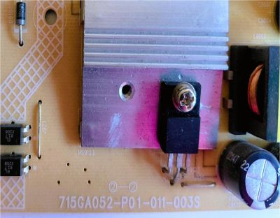 FUENTE DE PODER PARA TV ONN ORIGINAL ROKU SMART TV HDR /NUMERO DE PARTE:PLTVMW121XABV / 715GA052-P01-011-003S /PANEL TPT550WR-GT051.H REV:S2F /DISPLAY PT550GT05-1 Ver.2.0 /MARCA DEL PANEL:  ROHS / MARCA ONN/ MODELO 100012586 - Imagen 3