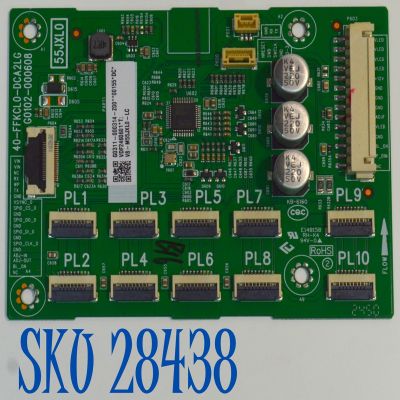 LED DRIVER ORIGINAL PARA TV TCL / NUMERO DE PARTE G0311-000314 / G0102-000608 / 40-FFKCL0-DCA2LG / 55JXL0 / V8-M55JXL0-LC / PANEL LVU550NDJL / DISPLAY ST5461D20-9 V2.1 / MODELO 55QM61K