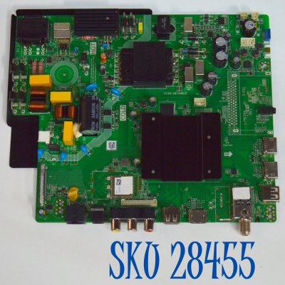 MAIN FUENTE COMBO ORIGINAL PARA TV EVL 4K UHD SMART TV / NUMERO DE PARTE 58EVLS4 / P150-2874V6.0 / TWBS-01-2109-0013 / RN41-874N45783FIEA2T / PANEL D58-A30 / PT580GT03-1 / DISPLAY PT580GT03-1 VER.1.0 / MODELO 58EVLS4