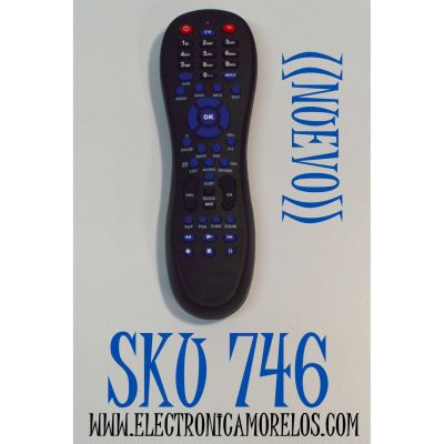 CONTROL REMOTO UNIVERSAL ORIGINAL NUEVO SMK / CABLEMAS  / NUMERO DE PARTE SMK-PRO11 / PUEDE CONTROLAR MULTIPLES DISPOSITIVOS ELECTRONICOS COMO TELEVISORES / DECODIFICADORES STB / REPRODUCTORES DE DVD / VCR / SISTEMA DE CABLE
