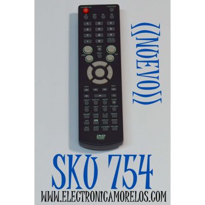 CONTROL REMOTO ORIGINAL NUEVO PARA TV/DVD AUDIOVOX  / DVD/VCR  AUDIOVOX / JENSEN / PROROK / NUMERO DE PARTE 043-A55656W012 / 043-A55656WO12 / 13651550 / 13651570 / 043-R13232110 / MODELOS PVD80 / PVS3393 / PLV31199S1 / D7200MB / JTV2815DC / RTPLV31199S1