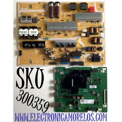 KIT DE TARJETAS PARA TV SAMSUNG QLED / NUMERO DE PARTE MAIN BN94-15731A / BN41-02756C / BN97-16938X / BN9415731A / FUENTE BN4401060A / L75E7N_TSM / BN44-01060A / PANEL CY-RT075HGHV2H / MODELO QN75Q60 / QN75Q60TAFXZA CB01 / QN75Q60TBFXZA CB01