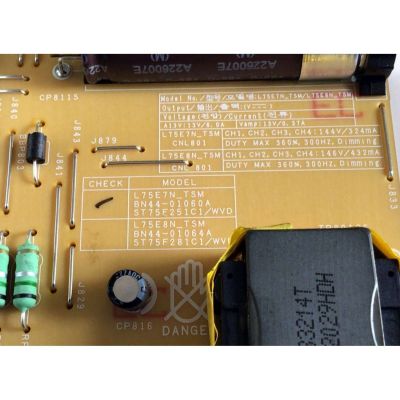 KIT DE TARJETAS PARA TV SAMSUNG QLED / NUMERO DE PARTE MAIN BN94-15731A / BN41-02756C / BN97-16938X / BN9415731A / FUENTE BN4401060A / L75E7N_TSM / BN44-01060A / PANEL CY-RT075HGHV2H / MODELO QN75Q60 / QN75Q60TAFXZA CB01 / QN75Q60TBFXZA CB01 - Imagen 5