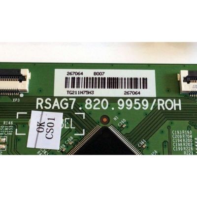 KIT DE TARJETAS PARA TV HISENSE·ROKU TV 4K·UHD·HDR / NUMERO DE PARTE MAIN 264185 / RSAG7.820.9794/ROH / 264186 / T-CON 267064 / RSAG7.820.9959/ROH / FUENTE 267224 / RSAG7.820.9863/ROH / PANEL HD750S3U72-TAB1\S1\GM\ROH / MODELO 75R6E3 75A6170FUWR - Imagen 2