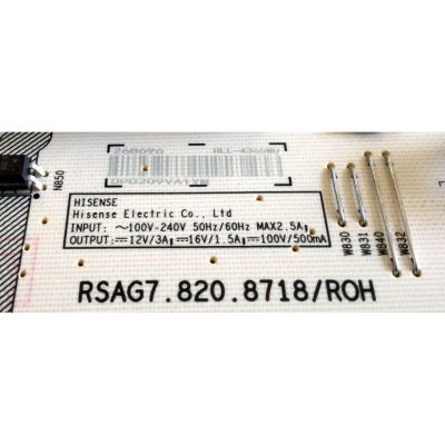 KIT DE TARJETAS PARA TV HISENSE / NUMERO DE PARTE MAIN 278091 / RSAG7.820.10315/ROH / 65A521FUR(0001) / 278090 / FUENTE 268696 / HLL-4365WU / RSAG7.820.8718/ROH / CQC13134095636 / PANEL HD650Y1U71-T0L1/WG\S0\GM\ROH / DISPLAY HV650QUB-F90 / MODELO 65R6E4 - Imagen 2