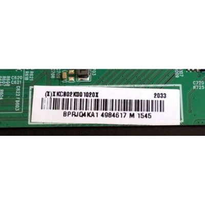 KIT DE TARJETAS PARA TV INSIGNIA  / MAIN XKCB02K001 / 715GA715-M01-B00-005K / 715GA715-M01-B00-005G / T-CON / 5543T10C03 / FUENTE PLTVJQ351XXF6 / 715G9507-P01-002-003S / PANEL TPT430U3-QVN03.U REV:S0B1Y / DISPLAY T430QVN03.0 / MODELO NS-43DF710NA21 - Imagen 3