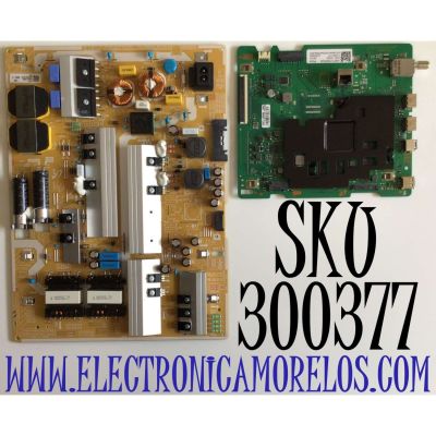 KIT DE TARJETAS PARA TV SAMSUNG / NUMERO DE PARTE MAIN BN94-15352S / BN41-02751A / BN97-16648B / FUENTE BN44-01065B / L82S6N_THS / BN4401065B / PANEL CY-BT082HGLV3H / MODELO UN82TU700 / UN82TU700DFXZA FA01