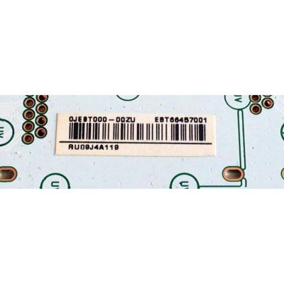 KIT DE TARJETAS PARA TV LG NANOCELL 4K·UHD·HDR / NUMERO MAIN EBT66457001 / EAX68990205 / T-CON 6871L-6102A / 6870C-0834A / DRIVER EBR89830601 / EPLH90WA1A / JAC04-0245A-P1 / FUENTE EAY65169951 / B12J059951 / LGP86M-19SP / MODELO 86NANO90UNA.BUSWLJR - Imagen 7