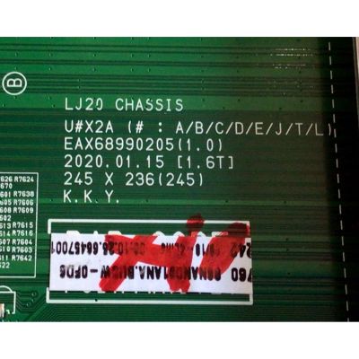 KIT DE TARJETAS PARA TV LG NANOCELL 4K·UHD·HDR / NUMERO MAIN EBT66457001 / EAX68990205 / T-CON 6871L-6102A / 6870C-0834A / DRIVER EBR89830601 / EPLH90WA1A / JAC04-0245A-P1 / FUENTE EAY65169951 / B12J059951 / LGP86M-19SP / MODELO 86NANO90UNA.BUSWLJR - Imagen 5