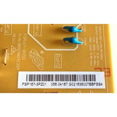 KIT DE TARJETAS PARA TV VIZIO / NUMERO DE PARTE MAIN 75500W01C003 / 755.00W01.C003 / 748.00W04.0011 / 14034-1 / FUENTE 056.04167.G021 / 05604167G021 / FSP167-3PZ01 / 3BS0382413GP / PANEL T550HVN08.5 / MODELO D55-D2 LWZJUC - Imagen 2