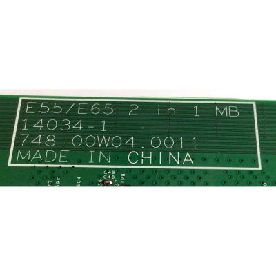 KIT DE TARJETAS PARA TV VIZIO / NUMERO DE PARTE MAIN 75500W01C003 / 755.00W01.C003 / 748.00W04.0011 / 14034-1 / FUENTE 056.04167.G021 / 05604167G021 / FSP167-3PZ01 / 3BS0382413GP / PANEL T550HVN08.5 / MODELO D55-D2 LWZJUC - Imagen 4