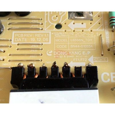 KIT DE TARJETAS PARA TV SAMSUNG CRYSTAL UHD 4K SMART TV / NUMERO DE PARTE MAIN BN94-16105Q / BN41-02751B / BN97-18031A / BN96-52702A / FUENTE BN44-01055A / BN4401055A / L65S6N_TDY / PANEL CY-BT065HGHV1H / MODELO UN65TU7000 / UN65TU7000FXZA CC02 - Imagen 3