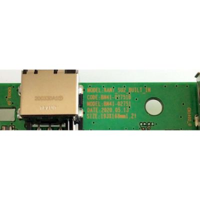 KIT DE TARJETAS PARA TV SAMSUNG CRYSTAL UHD 4K SMART TV / NUMERO DE PARTE MAIN BN94-16105Q / BN41-02751B / BN97-18031A / BN96-52702A / FUENTE BN44-01055A / BN4401055A / L65S6N_TDY / PANEL CY-BT065HGHV1H / MODELO UN65TU7000 / UN65TU7000FXZA CC02 - Imagen 6