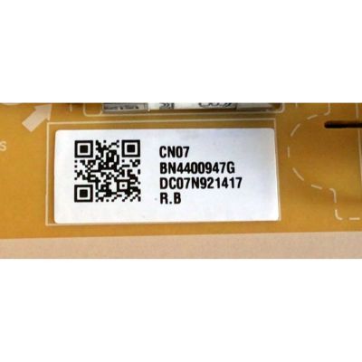 KIT DE TARJETAS PARA TV SAMSUNG CRYSTAL UHD 4K SMART TV / NUMERO DE PARTE MAIN BN94-14988A / BN41-02662A / BN97-15333C / K058C-485A / FUENTE BN44-00947G / L43E7_RDY / BN4400947G / PANEL CY-NN043HGEVMH / MODELO UN43NU6900 / UN43NU6900BXZA BC02 - Imagen 2