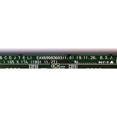 KIT DE TARJETAS PARA TV LG SMART TV / NUMERO DE PARTE MAIN EBT66487302 / EAX69083603 / FUENTE EAY65589001 / EAX68942901 / LGP60T-19U1 / T-CON RUNTK6396TPZA / 1P-118BC00-4010 / RUNTK0418FV / PANEL NC600DQE-VSHP7 / MODELO 60UN7000PUB / 60UN7000PUB.BUSMLKR - Imagen 5