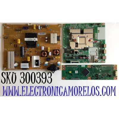 KIT DE TARJETAS PARA TV LG SMART TV / MAIN EBT66487302 / EAX69083603 / EAX69083603(1.0) / FUENTE EAY65589001 / 65589001 / LGP60T-19U1 / EAX68942901 / T-CON RUNTK0334FVYL / 1P-0171X00-40SB / PANEL NC600DQE-VSHP1 / MODELO 60UN7000PUB / 60UN7000PUB.BUSMLKR