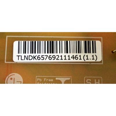 KIT DE TARJETAS PARA TV LG SMART TV / NUMERO DE PARTE MAIN EBT66454502 / EAX69083603(1.0) / EAX69083603 / FUENTE EAY65769211 / EAX69083101(1.7) 65769211 / PANEL NC650DQG-AAHX3 / MODELO 65UN7300AUD / 65UN7300AUD.BUSWLKR - Imagen 6