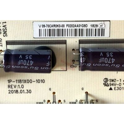 KIT DE TARJETAS PARA TV VIZIO SMART TV / MAIN Y8387104S / 1P-017CC00-4011 / 0170CAR0KE00 / FUENTE  09-70CAR0K0-00 / 1P-1181X00-1010 / 1P-117AX00-1010 / T-CON RUNTK0334FVZX / 1P-0171X00-40SB / PANEL SD700DUA-2 / MODELOS D70-F3 / E70-F3 LFTRXD - Imagen 2