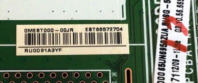 KIT DE TARJETAS PARA TV LG / NUMERO DE PARTE MAIN EBT66572704 / EAX69083603 / EAX69083603(1.0) / FUENTE EAY64928801 / EAX67805001 / LGP65TJR-18U1 / 64928801 / EAX67805001(1.5) / PANEL NC650DQG-ABGXD / MODELO 65UN6950ZUA / 65UN6950ZUA.BUSGLKR - Imagen 3