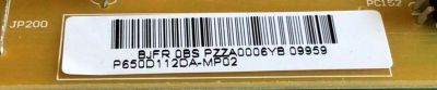 KIT DE TARJETAS PARA TV VIZIO SMART TV / MAIN TE.MT5597.EC762 / LP4E09290B0 / T-CON TACDJ4031 / FUENTE P650D112DA-MP02 / FSP183-1PSZ01 / PANEL V650DJ4-D03 REV.C1 / MODELOS V655-G9 LINIYB / V655-G9 LIAIYB  - Imagen 5