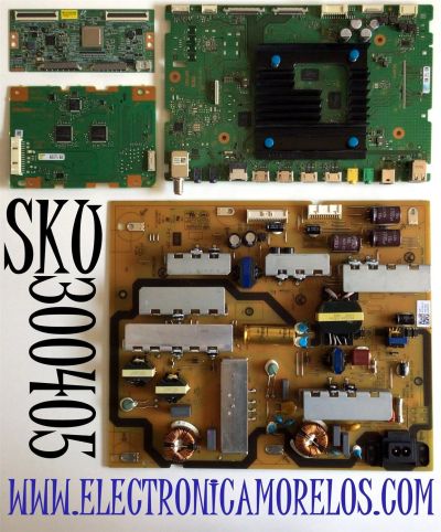 KIT DE TARJETAS PARA TV SONY 4K·UHD·HDR / MAIN A5014783A 224 / 1-006-895-21 / FUENTE 100613423 / 100613424 / AC21202-1LF / LED DRIVER A5012968A / 1-006-904-11 / 100690311 / T-CON 6871L-45091E / LMY550FF06-A / PANEL YDAF055DND01 / MODELOS XBR-55X900H