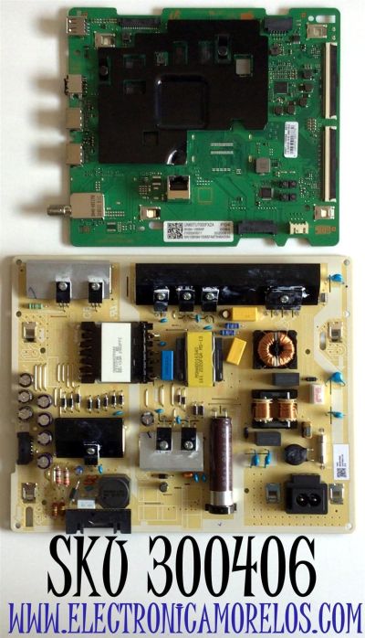 KIT DE TARJETAS PARA TV SAMSUNG CRYSTAL UHD 4K SMART TV / NUMERO DE PARTE MAIN BN94-15565F / BN41-02751A / BN97-17939A / BN41-02751A-000 / FUENTE BN44-01055A / BN4401055A / L65S6N_TDY / PANEL CY-BT065HGLV3H / MODELO UN65TU7000 / UN65TU7000FXZA FA01