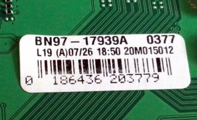 KIT DE TARJETAS PARA TV SAMSUNG CRYSTAL UHD 4K SMART TV / NUMERO DE PARTE MAIN BN94-15565F / BN41-02751A / BN97-17939A / BN41-02751A-000 / FUENTE BN44-01055A / BN4401055A / L65S6N_TDY / PANEL CY-BT065HGLV3H / MODELO UN65TU7000 / UN65TU7000FXZA FA01 - Imagen 5