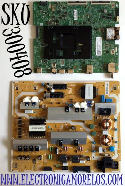 KIT DE TARJETAS PARA TV SAMSUNG / MAIN BN94-14106C / BN41-02662A / BN97-15621E / NUMERO DE PARTE FUENTE BN44-01016A / BN4401016A / L70S6N_RHS / PANEL CY-GN070HGPV1H / DISPLAY BN96-50136A / CC700PV1D VER.01 / MODELO UN70NU6900 / UN70NU6900FXZA YA02