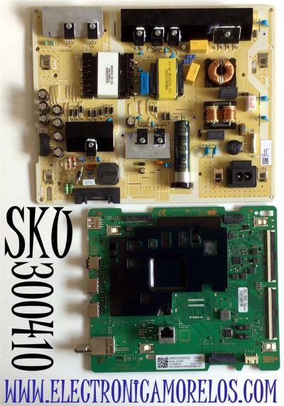 KIT DE TARJETAS PARA TV SAMSUNG / MAIN BN94-16105R / BN41-02751B  / FUENTE BN44-01055A / BN4401055A / L65S6N_TDY / PANEL CY-BT065HGLV3H / DISPLAY BN96-53589B / CY-BT065HGLVAH / MODELO UN65TU7000 / UN65TU7000FXZA FA01 / UN65TU7000FXZA FH07 