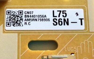 KIT DE TARJETAS PARA TV SAMSUNG 4K UHD SMART TV / NUMERO DE PARTE MAIN BN94-15566A / BN41-02751A / BN97-17938A / BN41-02751A-000 / BN96-51294N / FUENTE BN44-01056A / BN4401056A / L75S6N_THS / PANEL CY-BT070HGJV1H / MODELO UN70TU700D / UN70TU700DFXZA GB02 - Imagen 5