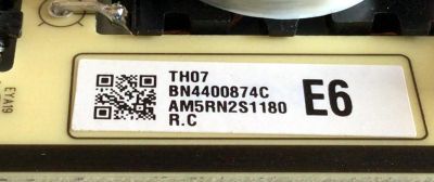 KIT DE TARJETAS PARA TV SAMSUNG 4K UHD SMART TV / NUMERO DE PARTE MAIN BN94-13802J / BN41-02662A / BN97-14047N / DISPLAY BN96-47754A  / FUENTE BN44-00874C / BN4400874C / L75E6NR_NHS / PANEL CY-NN075HGLV5H / MODELO UN75NU6900 / UN75NU6900FXZA FA03 - Imagen 2
