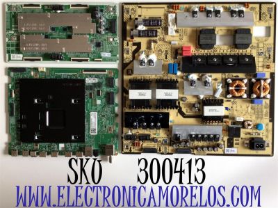 KIT DE TARJETAS PARA TV SAMSUNG QLED 4K UHD SMART TV / MAIN BN94-15333Y / BN41-02749A / BN97-16592C / DRIVER BN44-01040A / BN4401040A / L75S8NC_TDY / FUENTE BN44-01038A / BN4401038A / L75S8NA_TDY / PANEL CY-TT075FMLV4H / MODELO QN75Q / QN75Q80TAFXZA FC04